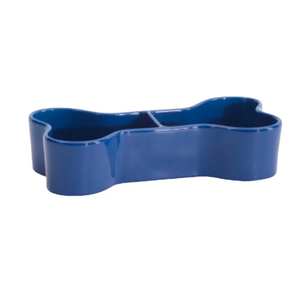 Rae Dunn Patriotic pooch dog bowl